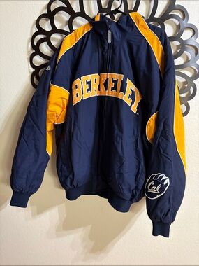 Vintage UC Berkeley XXL Cal Golden Bears Majestic Parka full zip